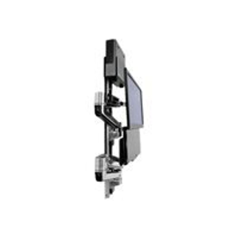 Ergotron LX Wall Mount System with Small CPU Holder - system unit / monitor / keyboard mouning kit - sit-stand