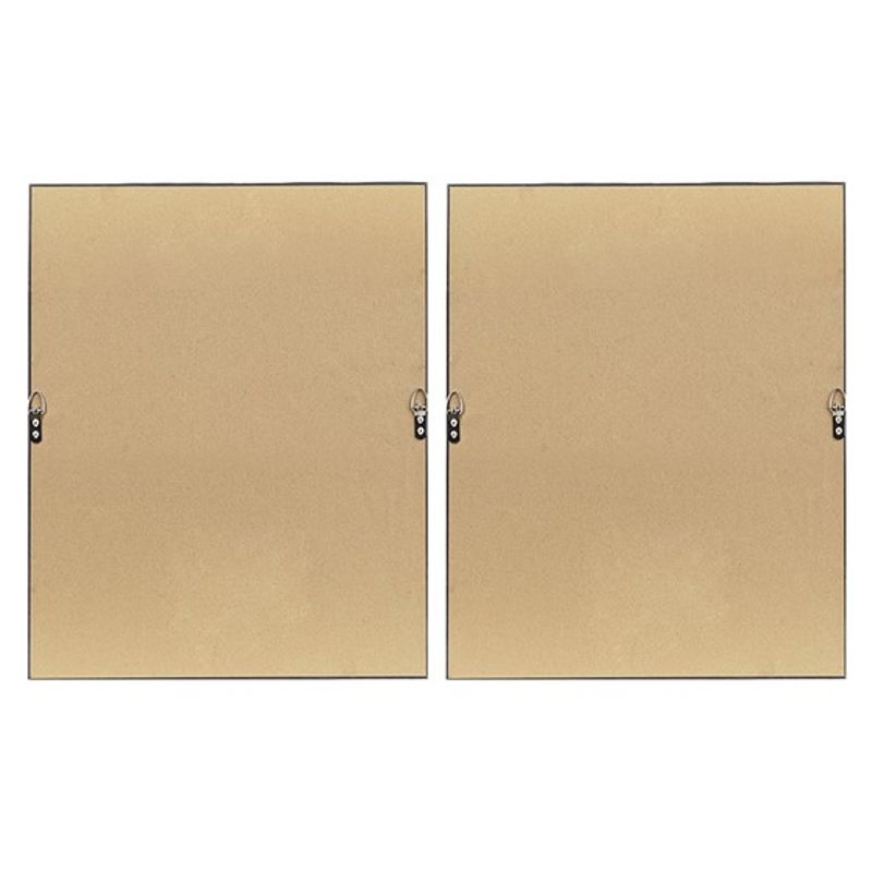 Moving Midas Gold Foil Abstract 2-piece Framed Canvas Wall Art Set