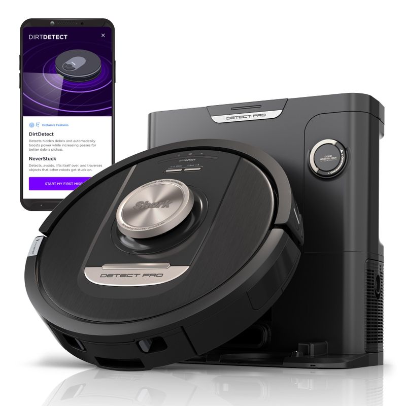 Shark - Detect Pro Self-Empty Bagless Robot Vacuum