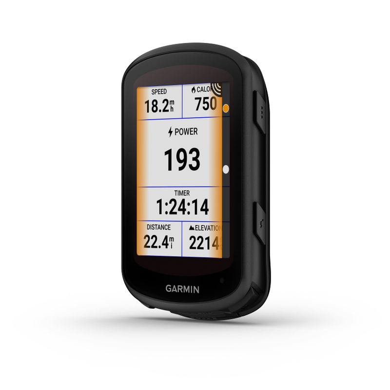 Garmin - Edge 840 Solar 2.6" GPS Bike Computer - Black