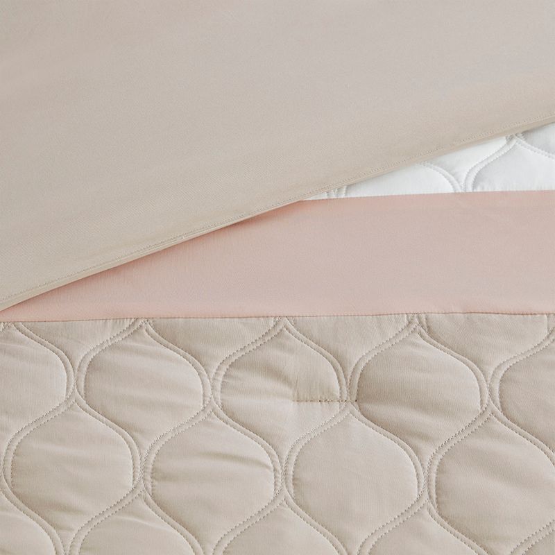 Blush Shawnee 8 Piece Comforter Set Cal King
