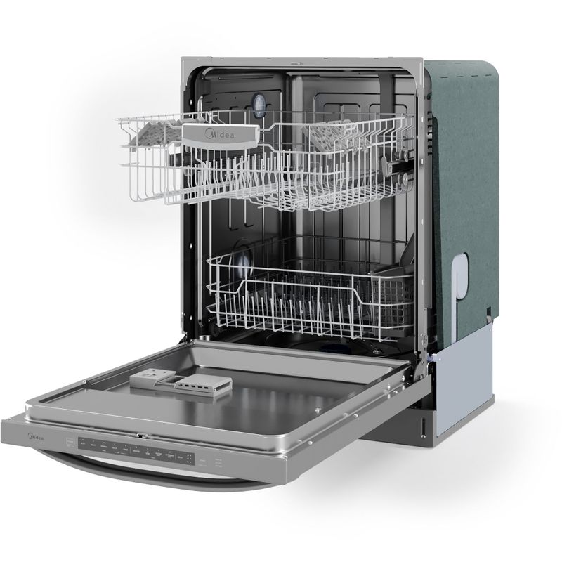 Rent to own Midea 49 dBA UltraQuiet Dishwasher with Extended Dry in