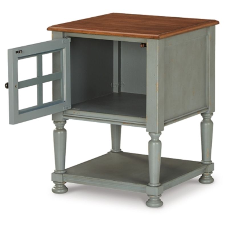 Gray/Brown Mirimyn Accent Cabinet