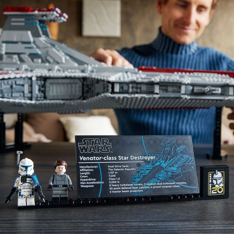 LEGO - Star Wars Venator-Class Republic Attack Cruiser Building Set 75367 - Multi