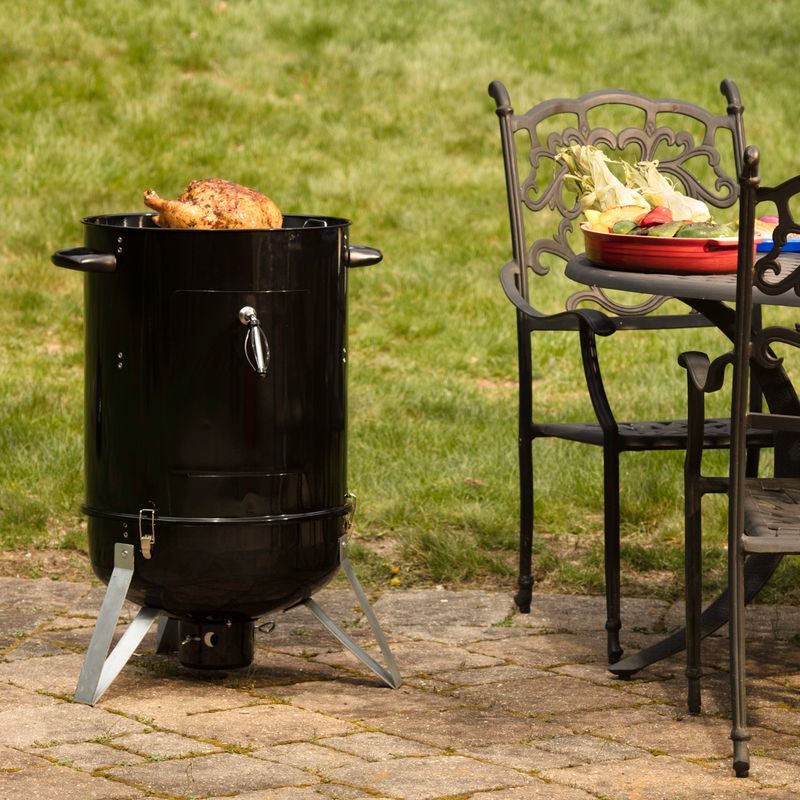 Cuisinart - Vertical 18" Charcoal Smoker