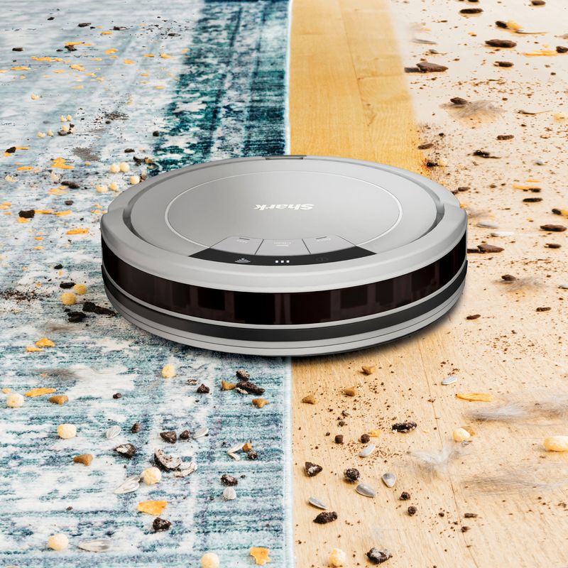 Shark - ION Robot Vacuum, Wi-Fi Connected - Light Gray