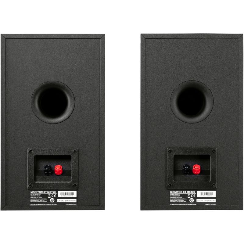 Polk Audio - Monitor XT20 Bookshelf Speaker Pair - Midnight Black