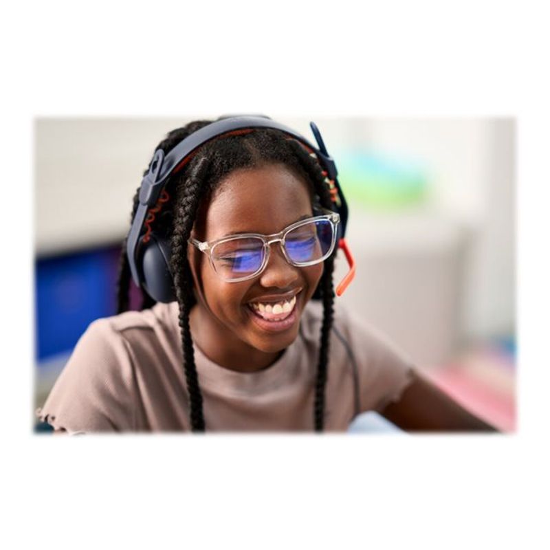 Logitech Zone Learn Over-Ear Wired Headset for Learners USB-A - headphones with mic - replacement