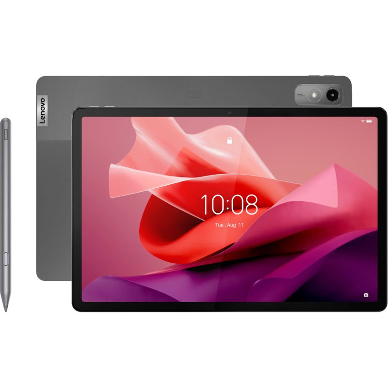 Lenovo - Tab P12 with Lenovo Tab Pen Plus - ZACH0165US - Storm Grey