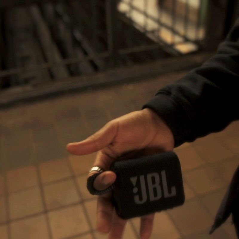 JBL GO 3 Waterproof Portable Bluetooth Speaker Black