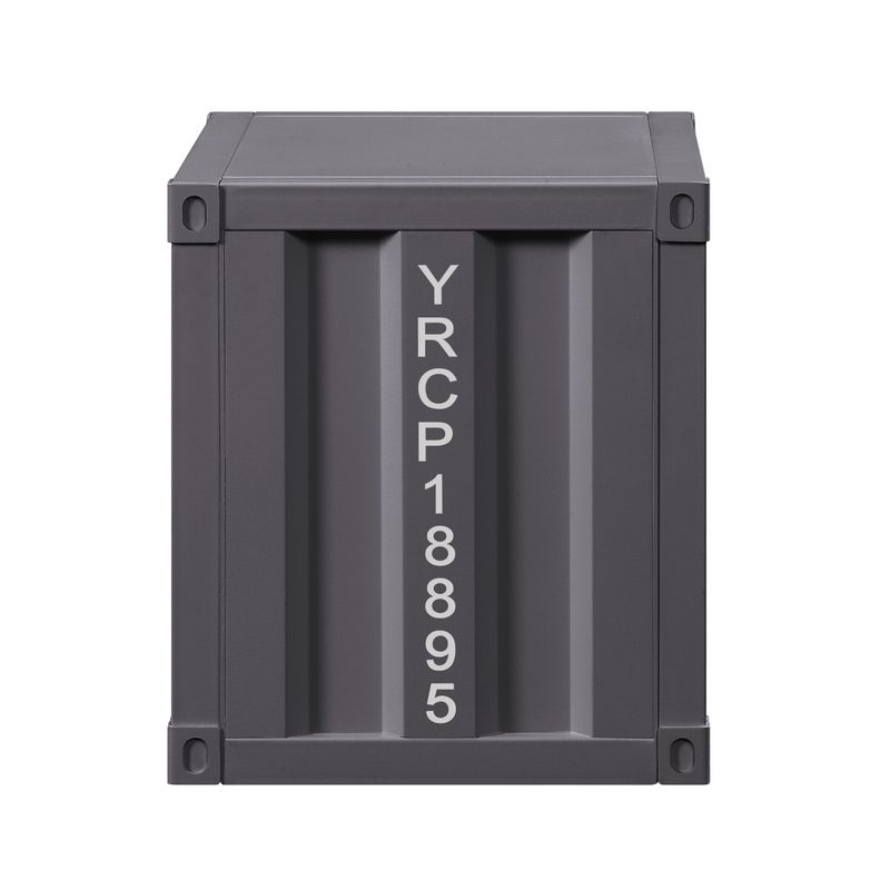 ACME Cargo Nightstand w/USB, Gunmetal
