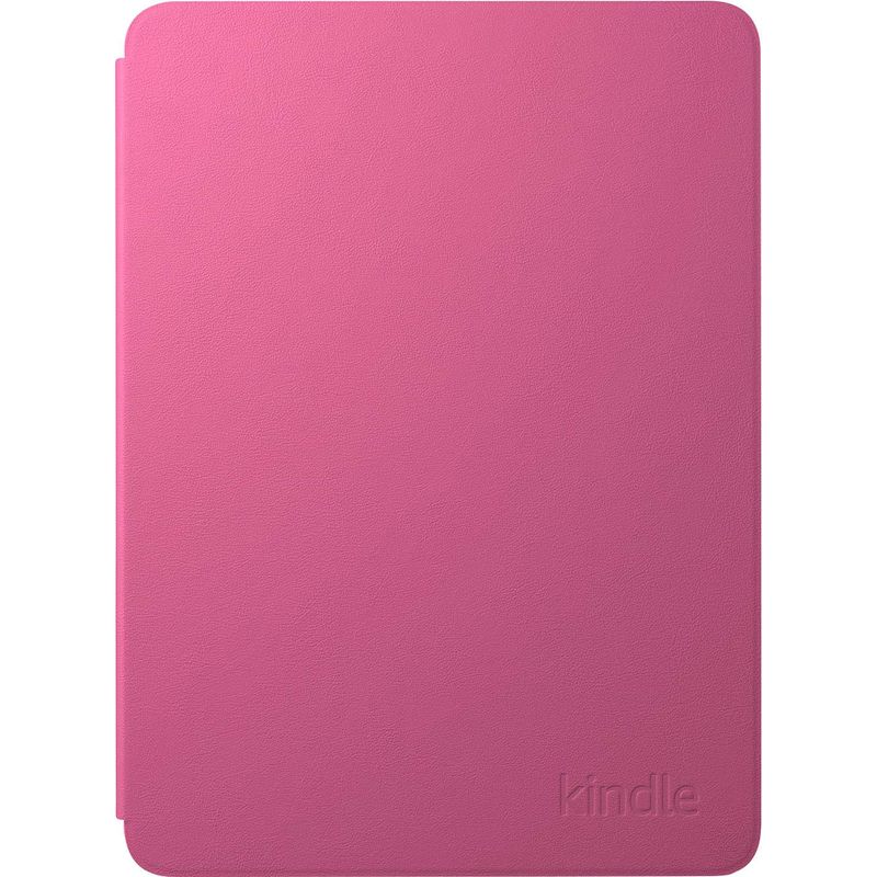 Amazon - Kindle Paperwhite and Kindle Colorsoft Signature Edition Plant-Based Leather Case - Lightweight, Protective Cover - Raspberry