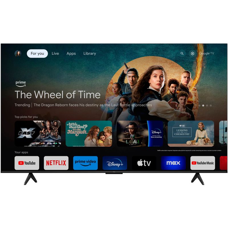 TCL - 65 Class S5-Series 4K UHD HDR LED Smart Google TV (2024)