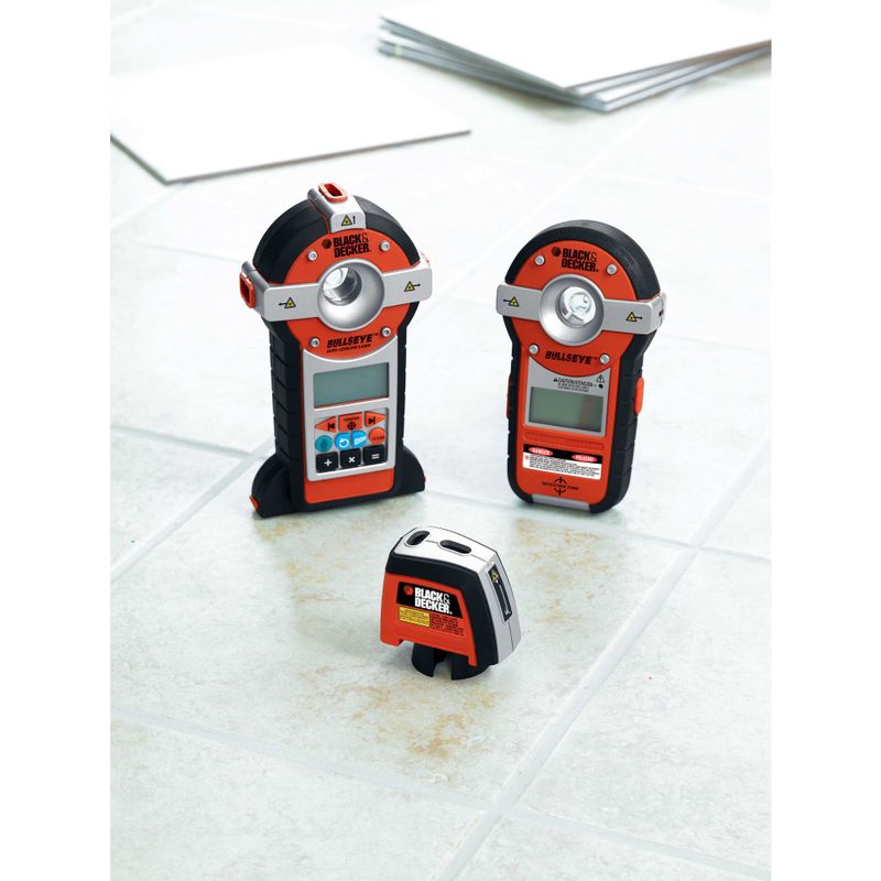Black & Decker - BullsEye Auto Leveling Laser w/ Stud Sensor