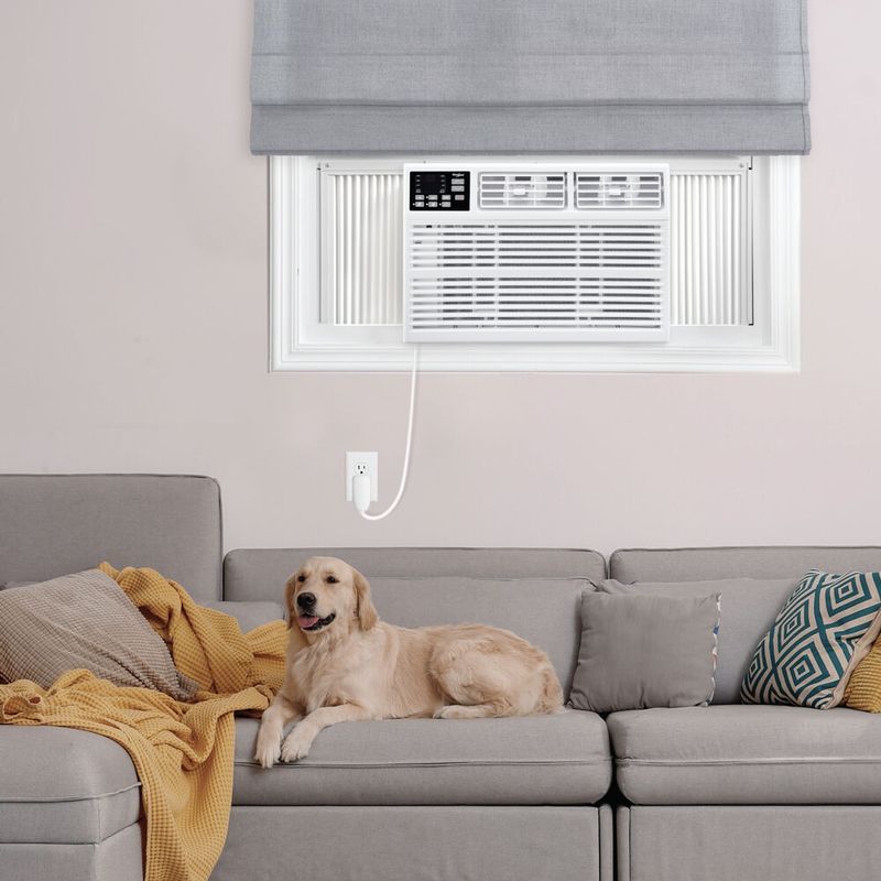 Whirlpool - 10,000 BTU 115V Window-Mounted Air Conditioner with Remote Control
