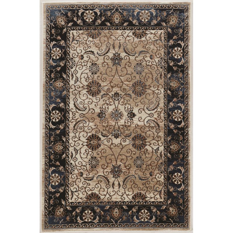 Vandrad Blue And Ivory 2X3 Area Rug