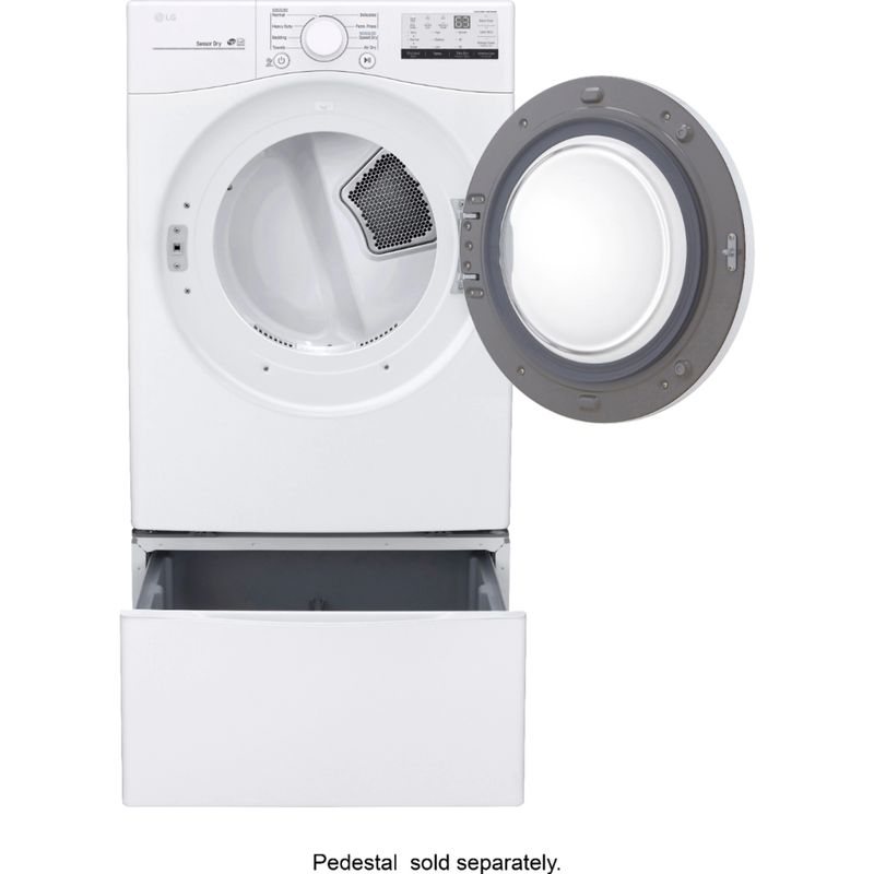 LG 7.4-Cu. Ft. Front Load Electric Dryer in White