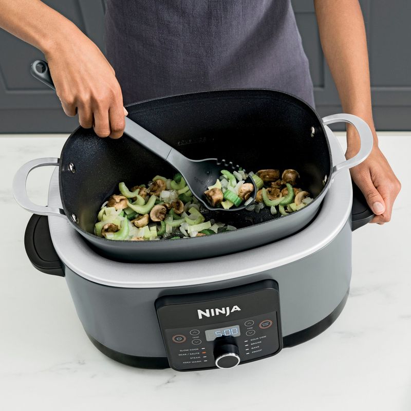 Ninja - Foodi PossibleCooker PRO, 8.5qt Multi-Cooker - Sea Salt Grey