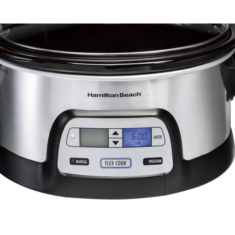 Hamilton Beach - FlexCook 6 Qt Stay Or Go Slow Cooker