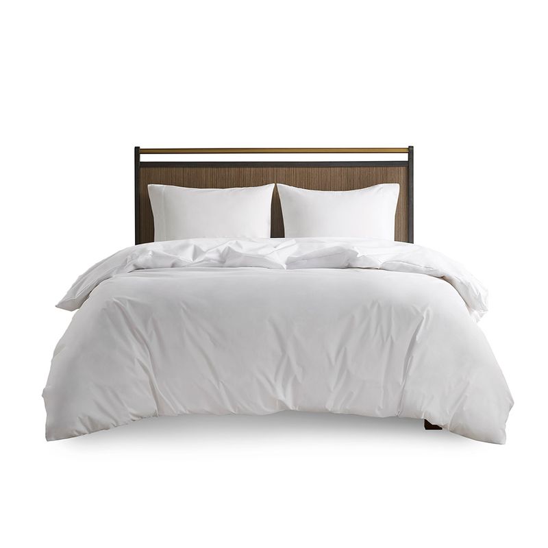White Bed Guardian 3M Scotchgard Comforter Protector King