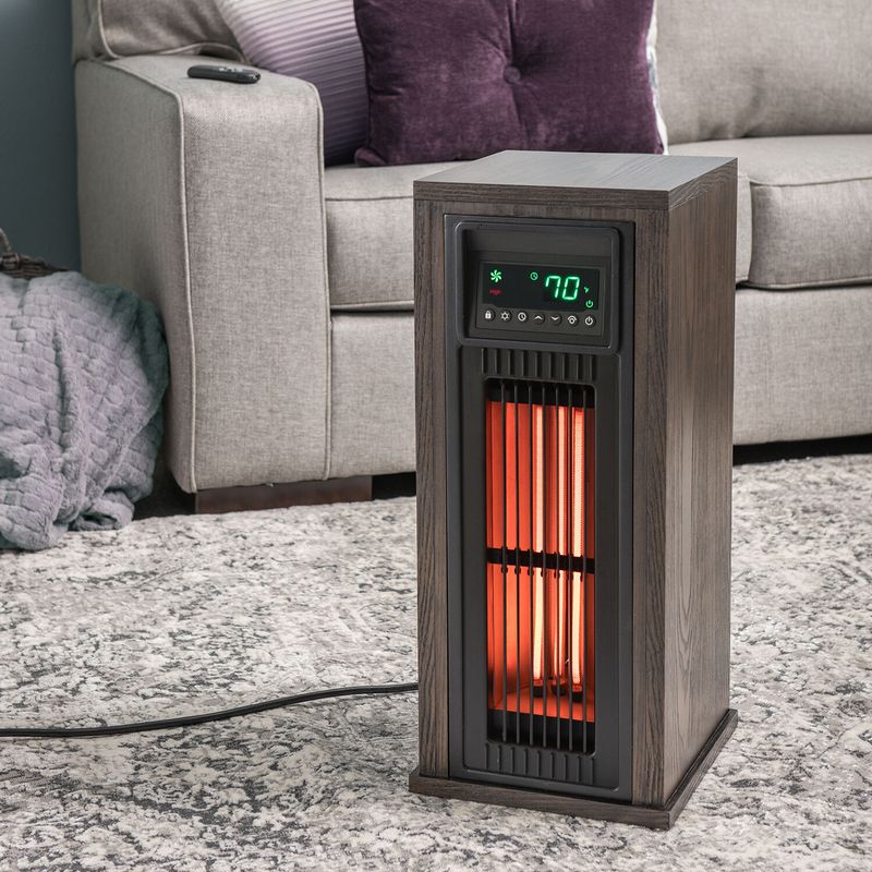 LifeSmart 23 Inch Tower Heater with Oscillation