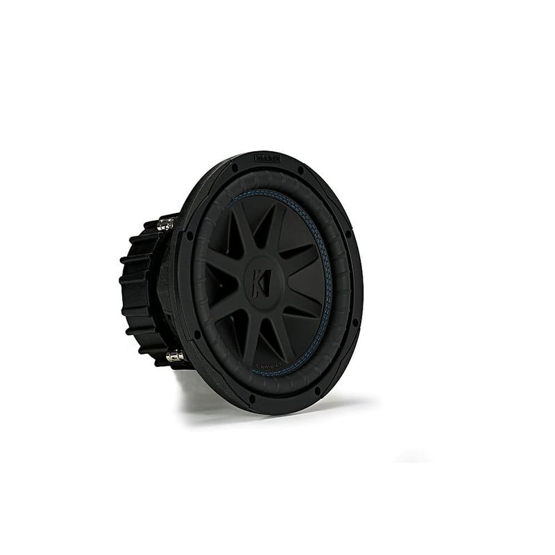 KICKER - CompVX 10" Dual-Voice-Coil 4-Ohm Subwoofer - Black