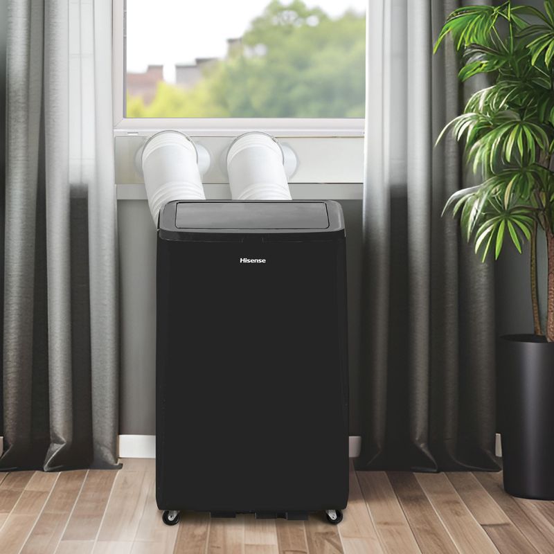 10,000 BTU Smart Portable Inverter Air Conditioner with Wi-fi and Remote Control