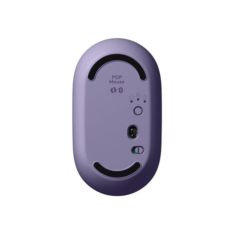 Logitech POP Mouse With Customizable Emojis - Cosmos - mouse - customizable emoji - Bluetooth 5.1 LE - cosmos lavender