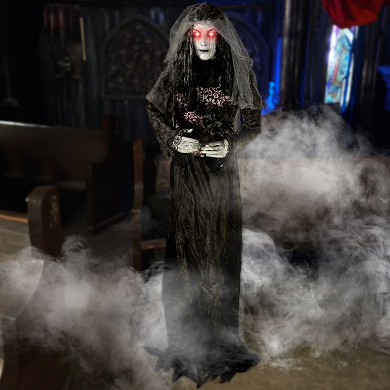 Haunted Hill Farm Rising Ghost Bride by Tekky, Premium Halloween Animatronic