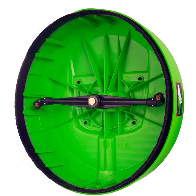 Greenworks - 12" Pressure Washer Surface Cleaner Attachment - Green