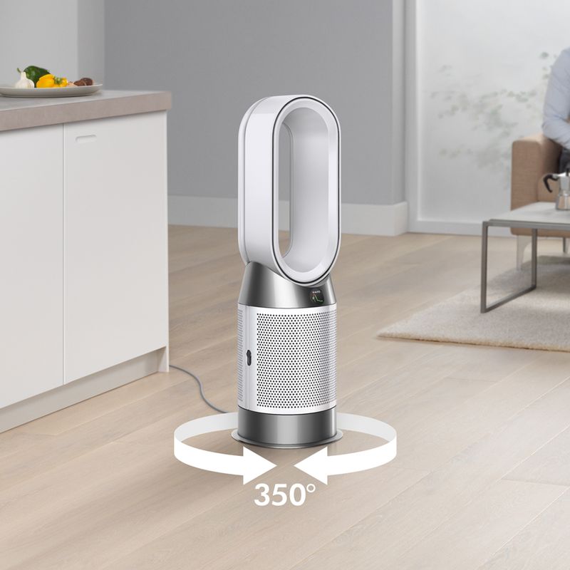 Dyson - Purifier Hot+Cool Gen1 HP10 Purifying Fan White/Silver