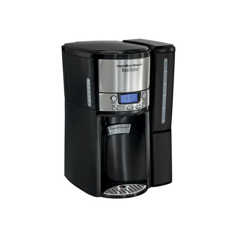 Hamilton Beach - BrewStation 12-Cup Coffee Maker - Black
