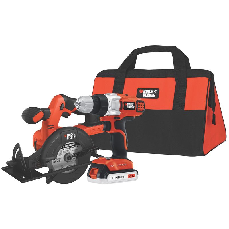 Black & Decker - 20V Max Drill/Driver & Circular Saw Combo