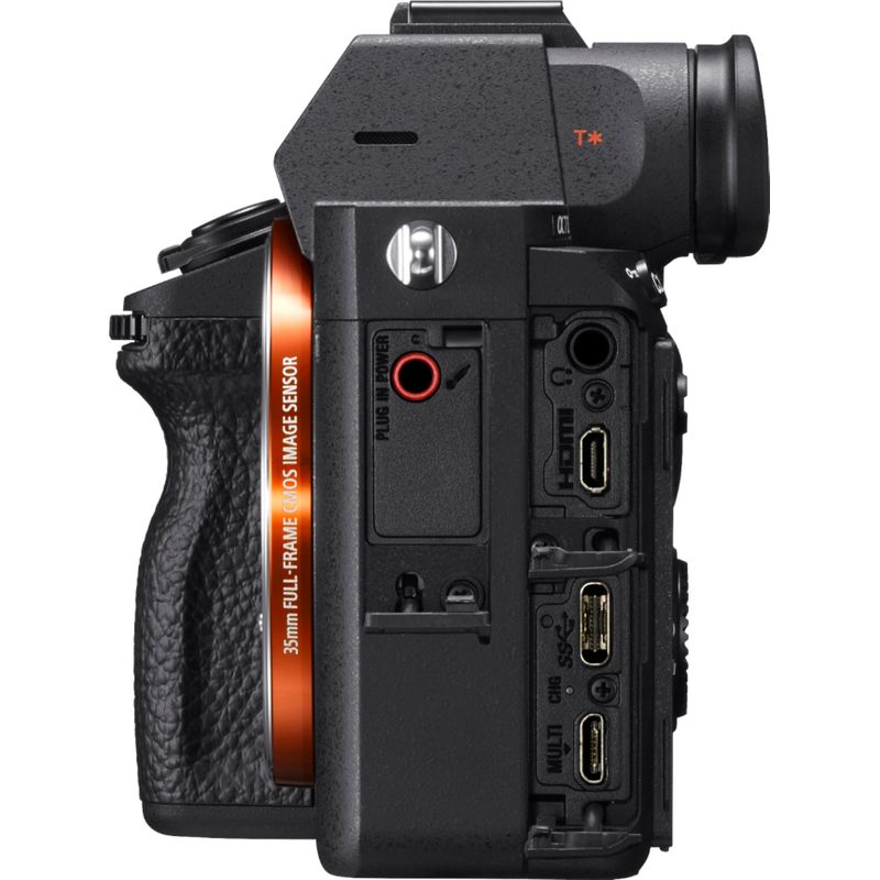 Sony - Alpha a7 III Mirrorless Video Camera with FE 28-70 mm F3.5-5.6 OSS Lens - Black