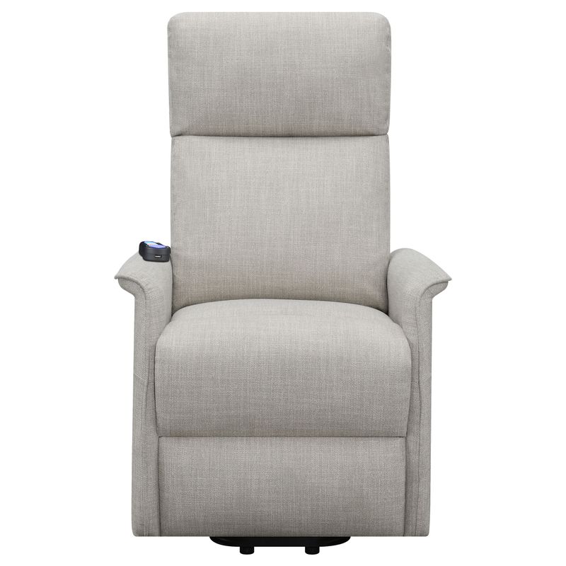 Herrera Power Lift Recliner with Wired Remote Beige