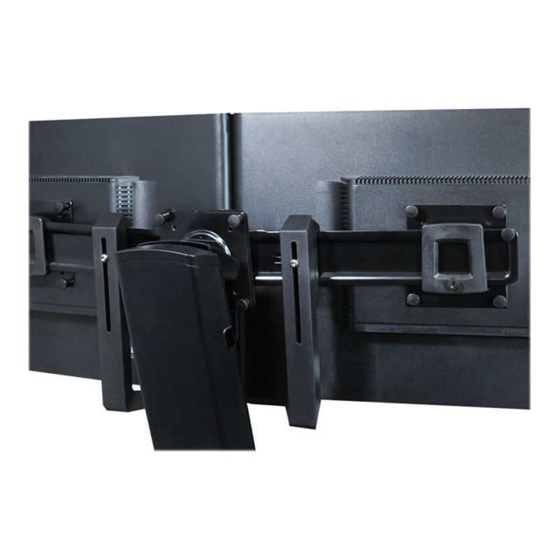 Ergotron mounting kit - for 2 LCD displays - black