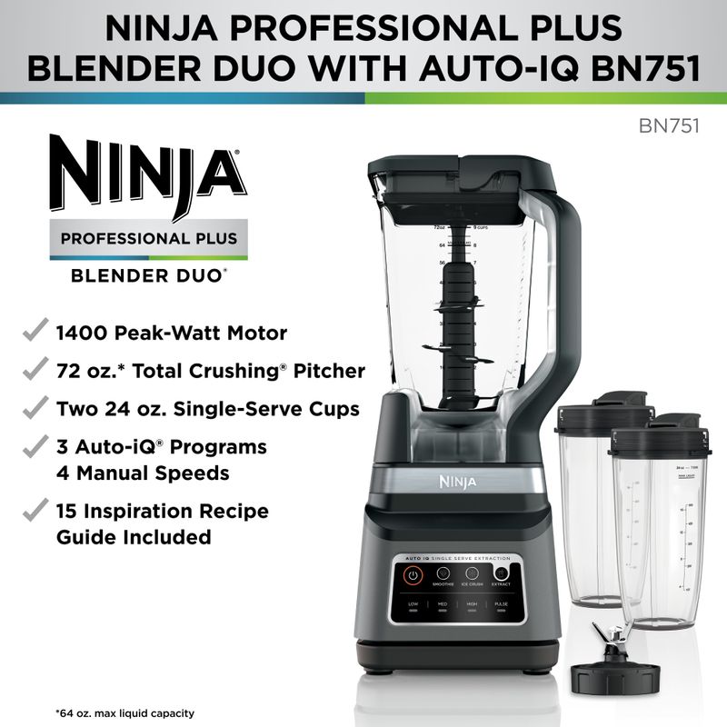 Ninja - Professional Plus Blender Duo w/ Auto-iQ