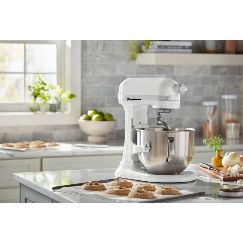 KitchenAid 7-Qt. Bowl Lift Stand Mixer in White