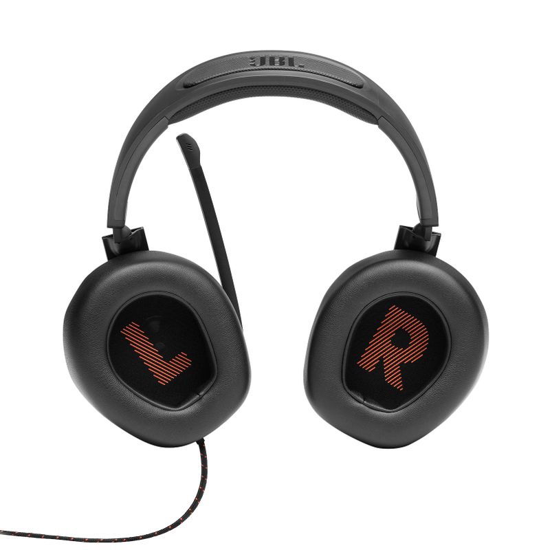 JBL Quantum 200 Wired Over-Ear Gaming Headset w/ Flip-up Mic