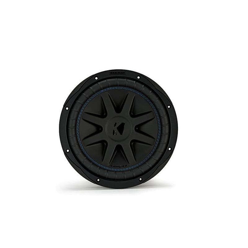 KICKER - CompVX 10" Dual-Voice-Coil 4-Ohm Subwoofer - Black