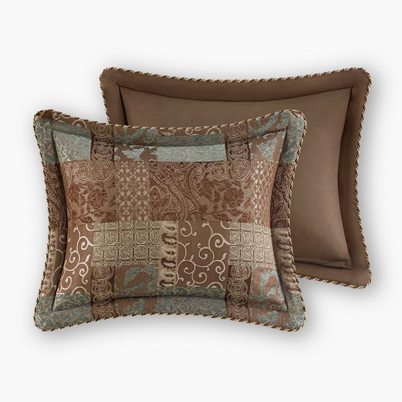 Brown Galleria 4 Piece Brown Comforter Set Cal King