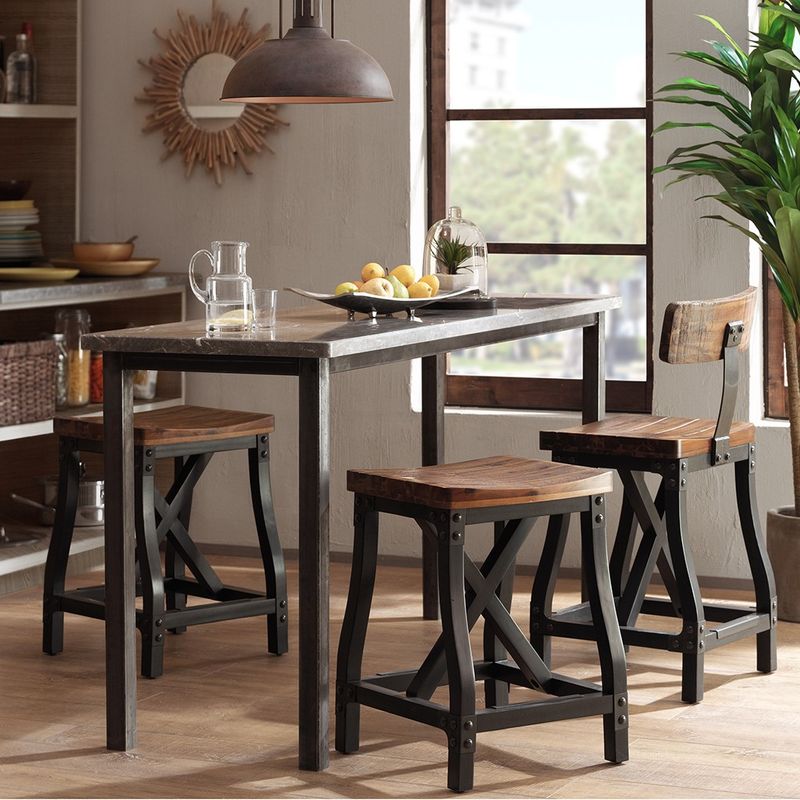 Tatum Industrial Style Counter Stool