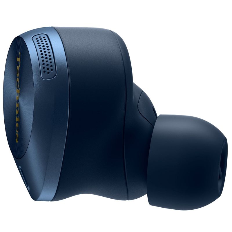 Technics - Premium HiFi True Wireless Earbuds with Noise Cancelling, 3 Device Multipoint Connectivity, Wireless Charging - Blue