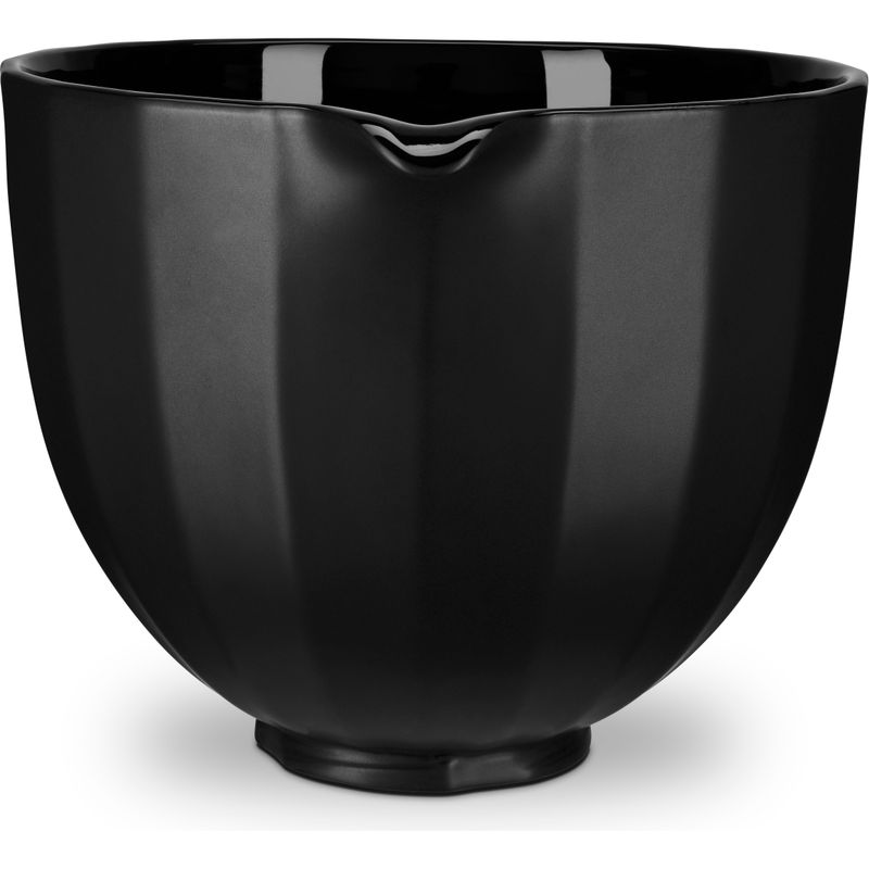 KitchenAid 5-Qt. Ceramic Bowl for Tilt-Head Stand Mixers, Black Shell