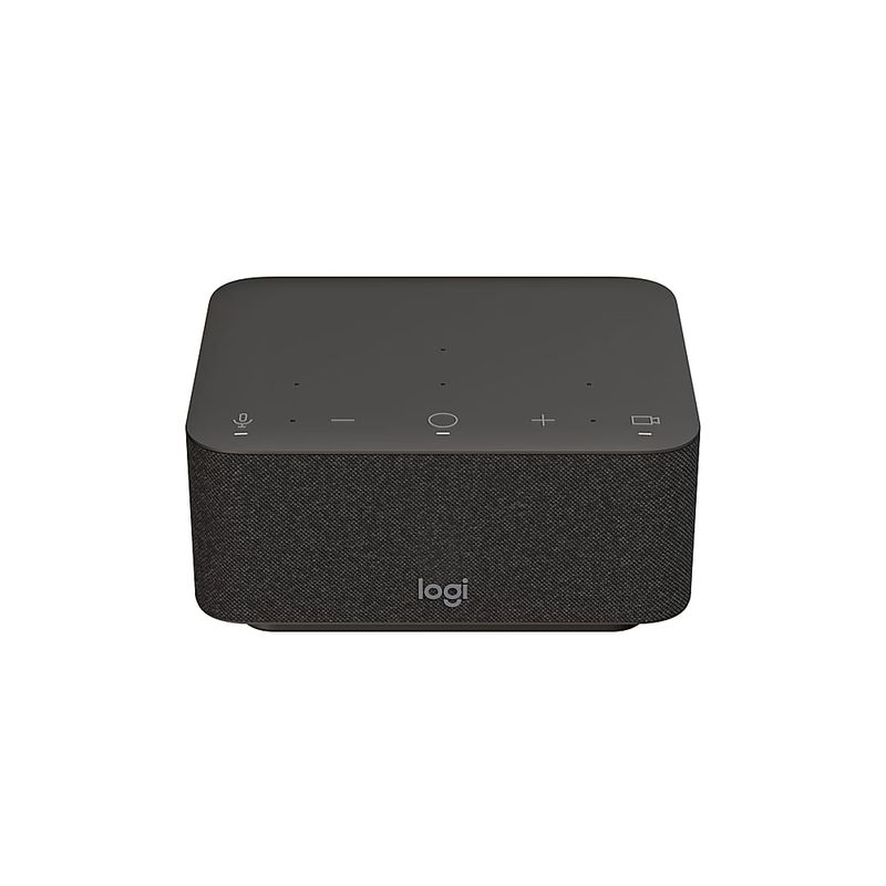 Logitech - Logi Dock All-in One Laptop Docking Station with Speakerphone for Zoom, Google Meet, Google Voice - Graphite