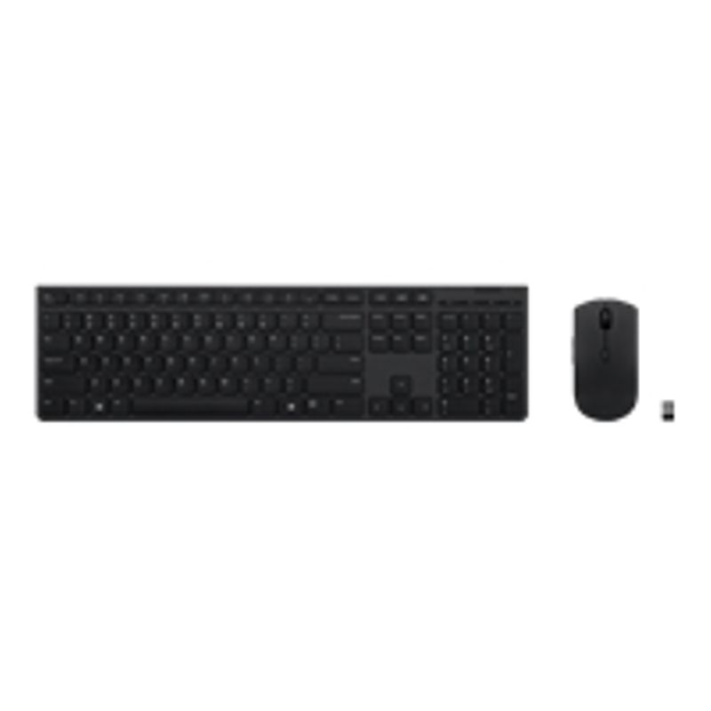 Lenovo Professional - keyboard and mouse set - QWERTY - US English Input Device