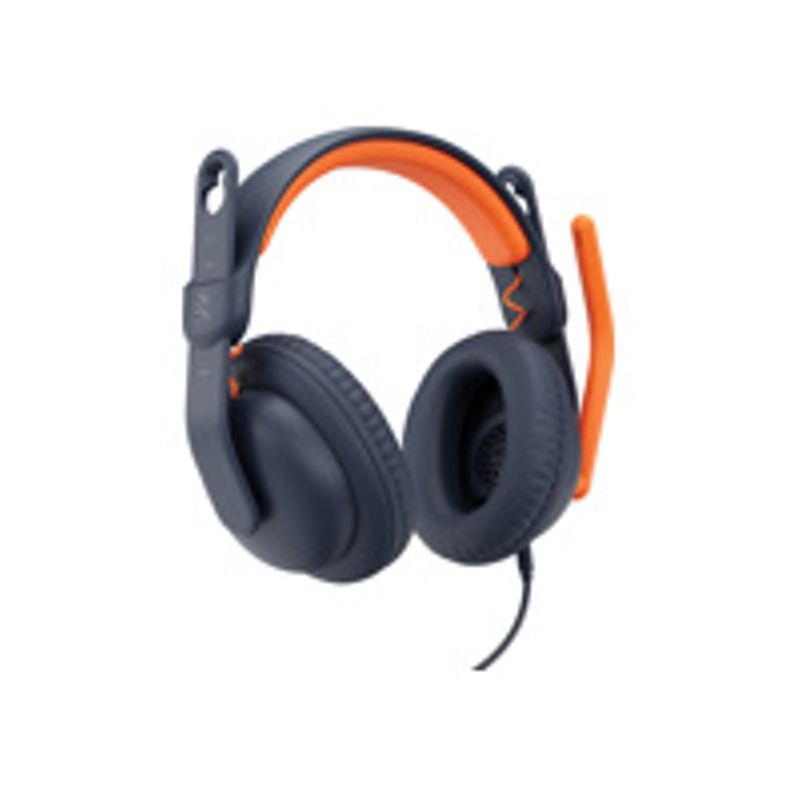 Logitech Zone Learn Over-Ear Wired Headset for Learners USB-A - headphones with mic - replacement