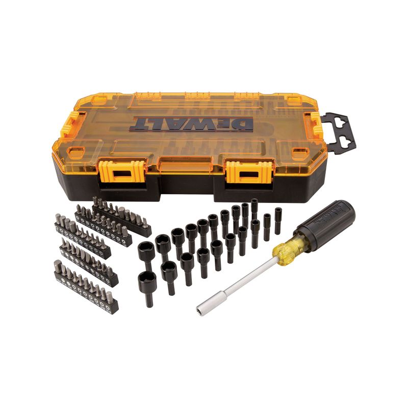 DeWalt - 70pc Tough Box 1/4 Multi-Bit & Nut Driver Set