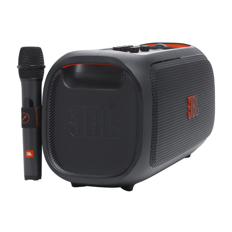 JBL - PartyBox On-The-Go Essential Portable Party Speaker w/ Lights & Mic