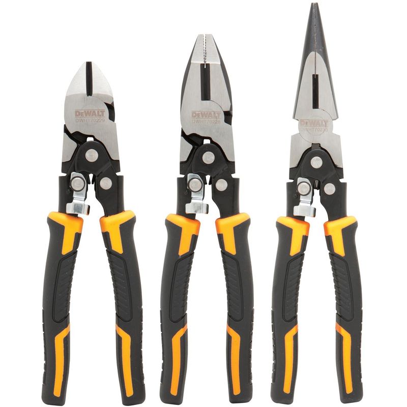 DeWalt - DeWalt Compound Action Plier Set 3 Pack